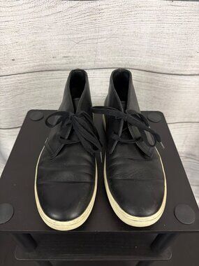Mens Vince Leather Abe Chukka Sneakers Size 10